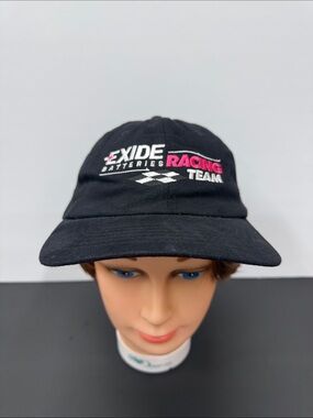Exide Batteries Racing Team 99 Hat Black Strapback Baseball Cap